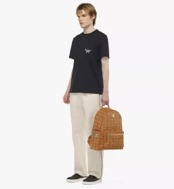 Stark Side Studs Backpack In Visetos