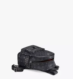 Stark Side Studs Backpack In Visetos