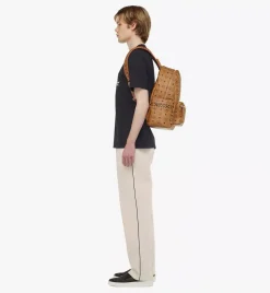 Stark Side Studs Backpack In Visetos