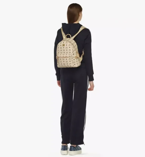 Stark Side Studs Backpack In Visetos