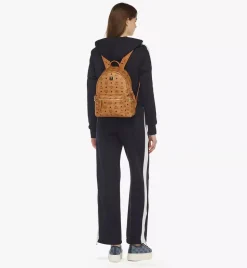 Stark Side Studs Backpack In Visetos