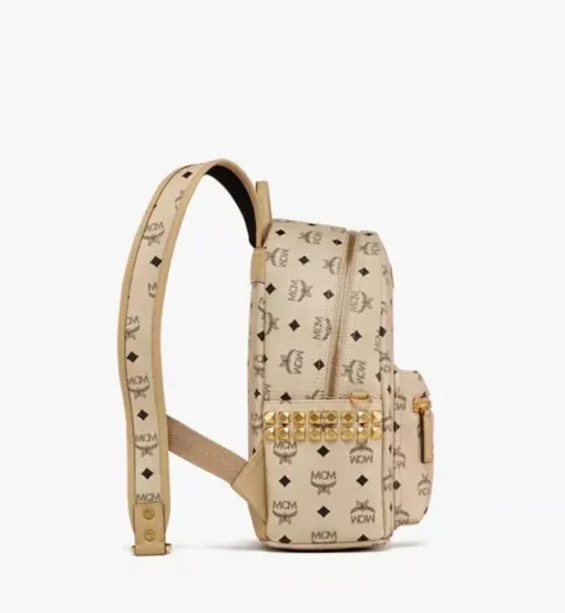 Stark Side Studs Backpack In Visetos