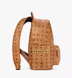 Stark Side Studs Backpack In Visetos