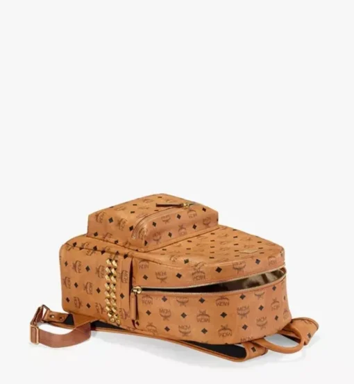 Stark Side Studs Backpack In Visetos