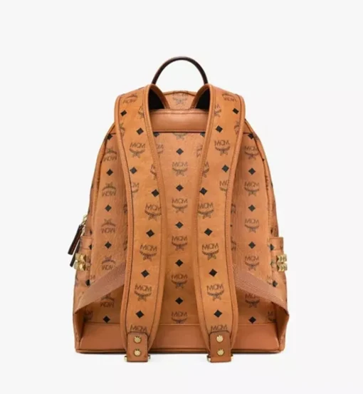 Stark Side Studs Backpack In Visetos