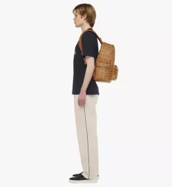 Stark Side Studs Backpack In Visetos