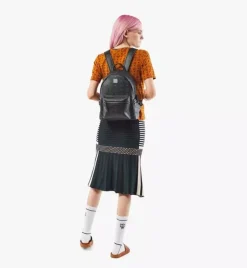 Stark Side Studs Backpack In Visetos