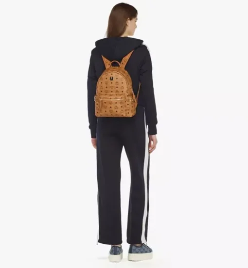 Stark Side Studs Backpack In Visetos