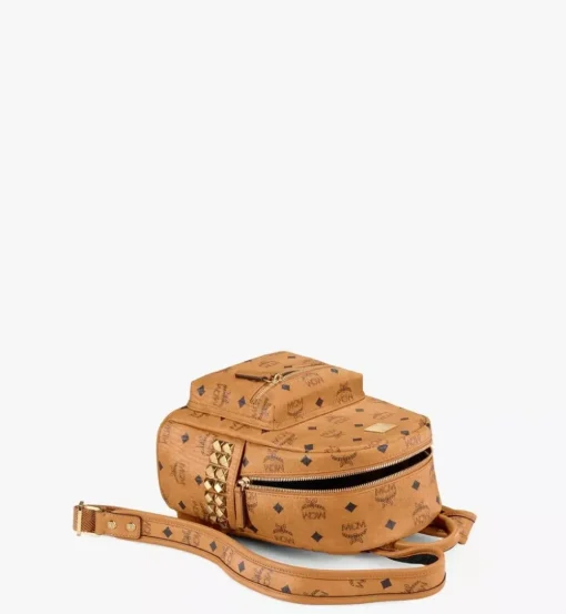 Stark Side Studs Backpack In Visetos