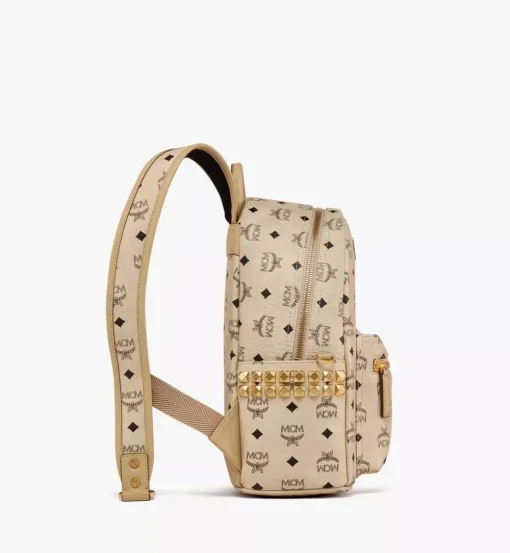 Stark Side Studs Backpack In Visetos