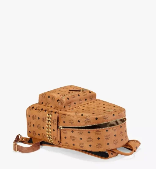 Stark Side Studs Backpack In Visetos