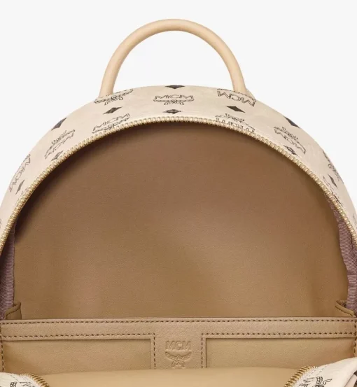 Stark Side Studs Backpack In Visetos