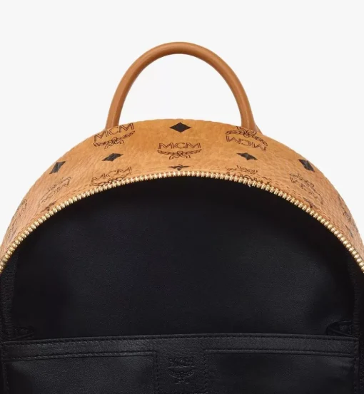 Stark Side Studs Backpack In Visetos