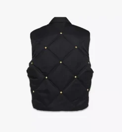 Studded Vest In Recycled Nylon