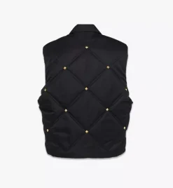 Studded Vest In Recycled Nylon