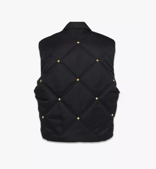 Studded Vest In Recycled Nylon