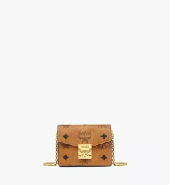 Tracy Chain Card Wallet In Visetos