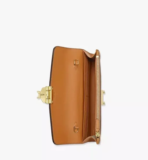 Tracy Chain Wallet In Leather Visetos Mix