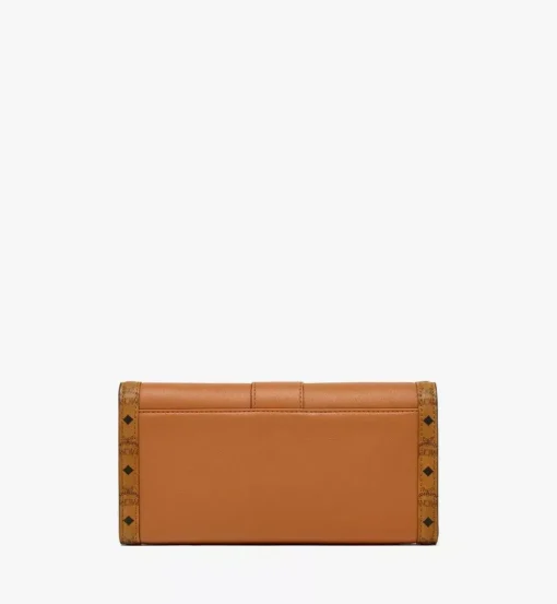 Tracy Chain Wallet In Leather Visetos Mix