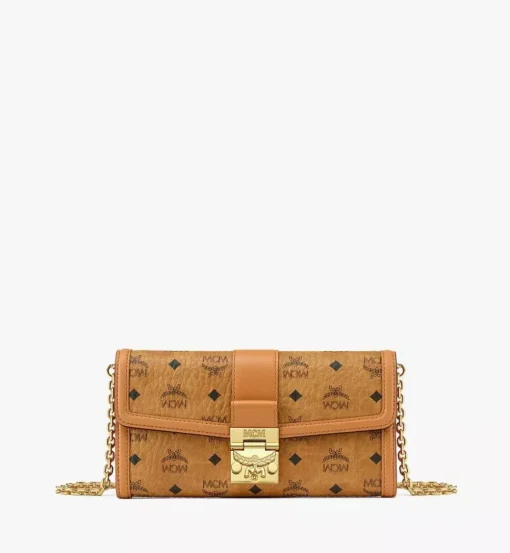 Tracy Chain Wallet In Visetos