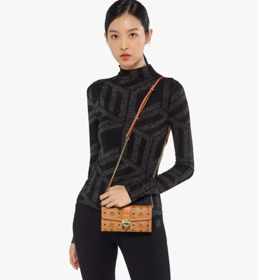 Tracy Chain Wallet In Visetos