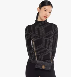 Tracy Chain Wallet In Visetos