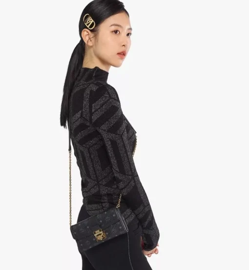 Tracy Chain Wallet In Visetos