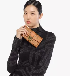 Tracy Chain Wallet In Visetos