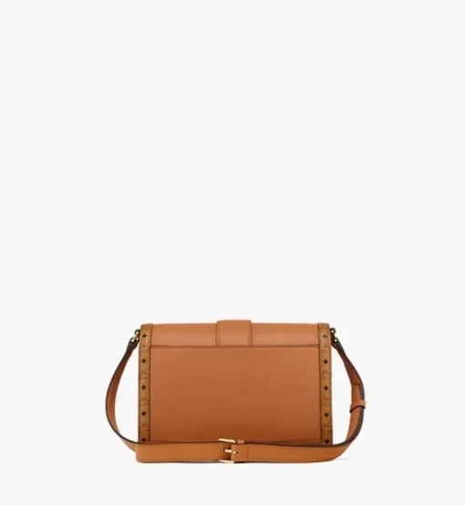 Tracy Shoulder Bag In Leather Visetos Mix