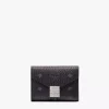 Tracy Three-Fold Wallet In Visetos