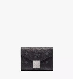 Tracy Three-Fold Wallet In Visetos