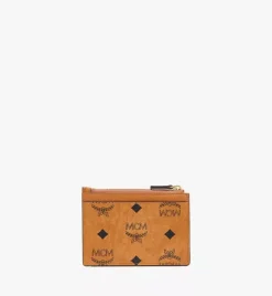 Tracy Zip Card Case In Visetos