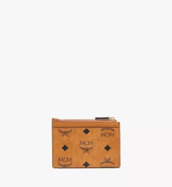 Tracy Zip Card Case In Visetos