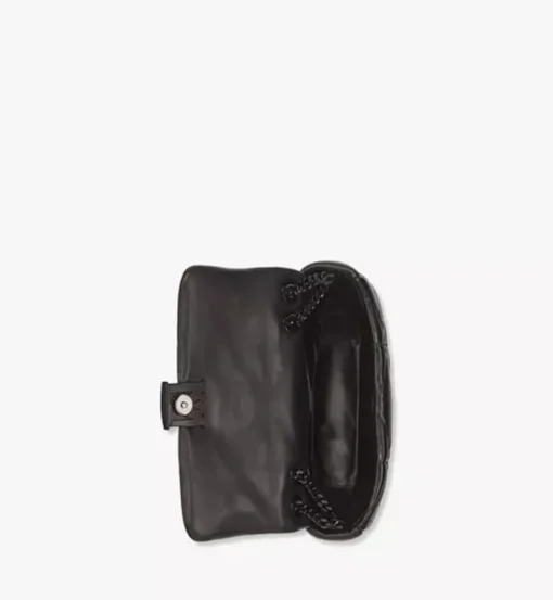 Travia Shoulder Bag In Cloud Quilted Leather