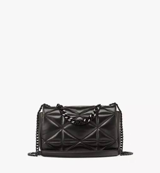 Travia Shoulder Bag In Cloud Quilted Leather