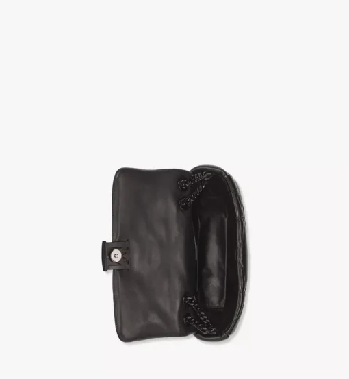 Travia Shoulder Bag In Cloud Quilted Leather