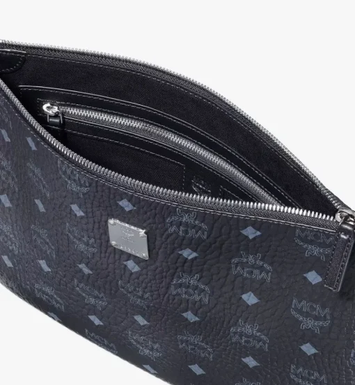 Wristlet Zip Pouch In Visetos Original