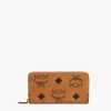 Zip Around Wallet In Maxi Visetos