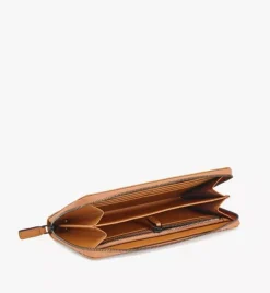 Zip Around Wallet In Maxi Visetos