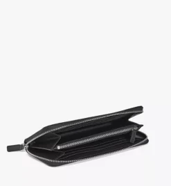 Zip Around Wallet In Visetos