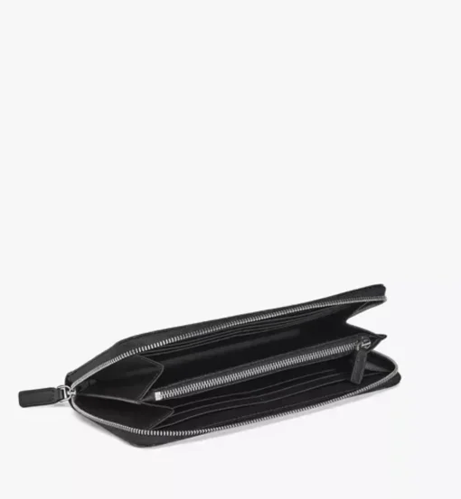 Zip Around Wallet In Visetos