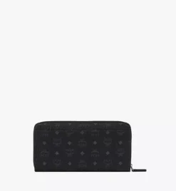 Zip Around Wallet In Visetos