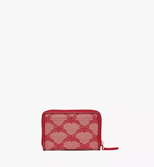 Zip-Around Wallet In Lauretos Jacquard